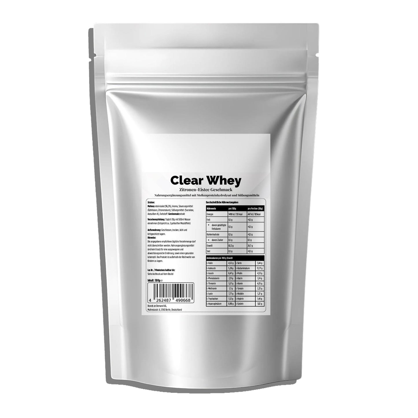 CLEAR WHEY ISOLATE LIMONADE
