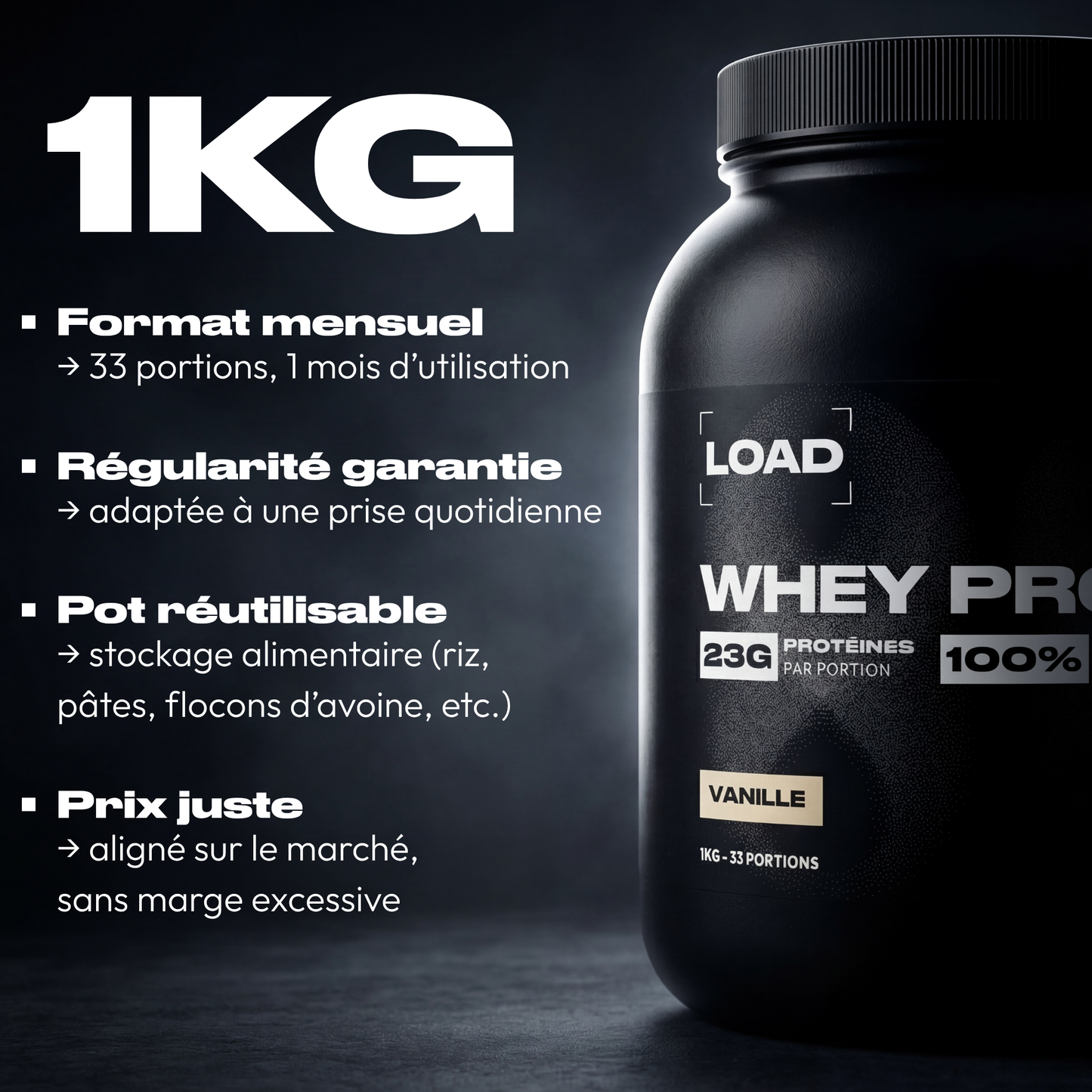 WHEY PROTEIN VANILLE