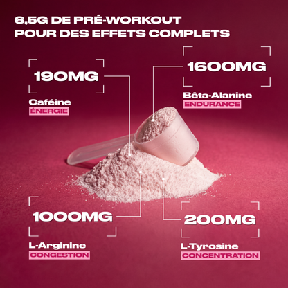 PRÉ-WORKOUT FRAMBOISE
