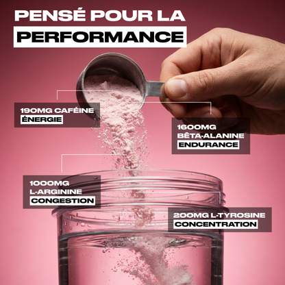 PRÉ-WORKOUT FRAMBOISE