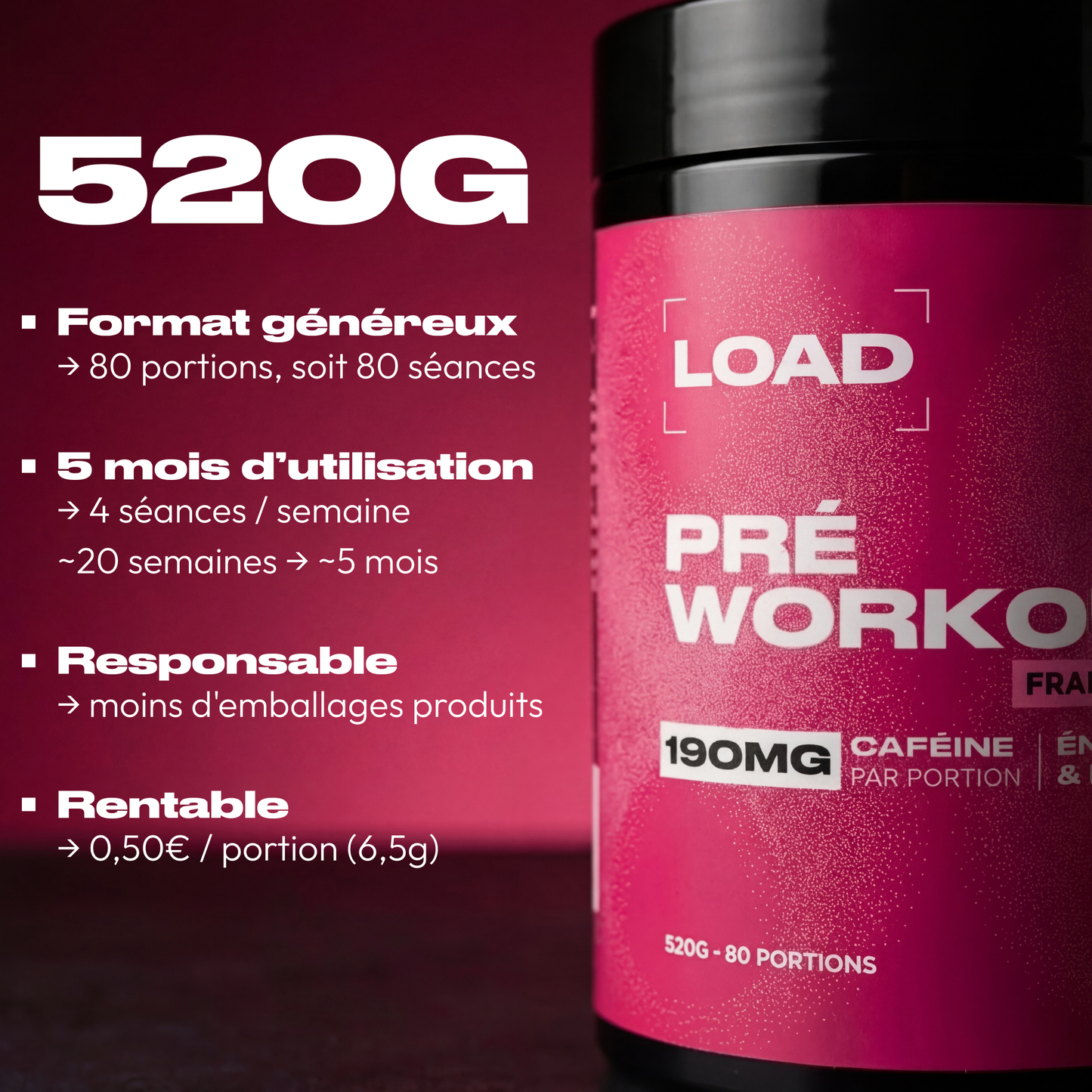 PRÉ-WORKOUT FRAMBOISE
