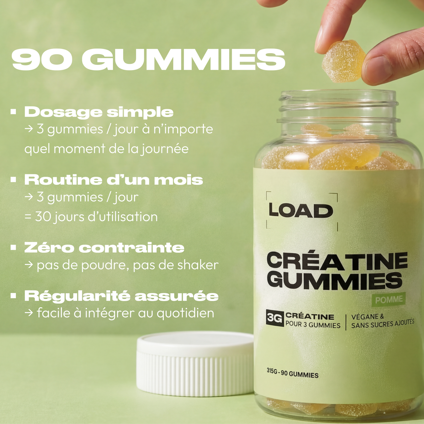 CRÉATINE GUMMIES