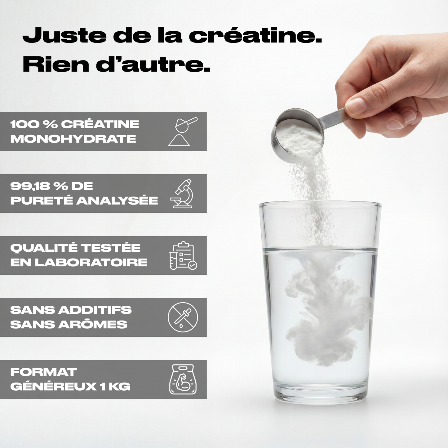 CRÉATINE MONOHYDRATE