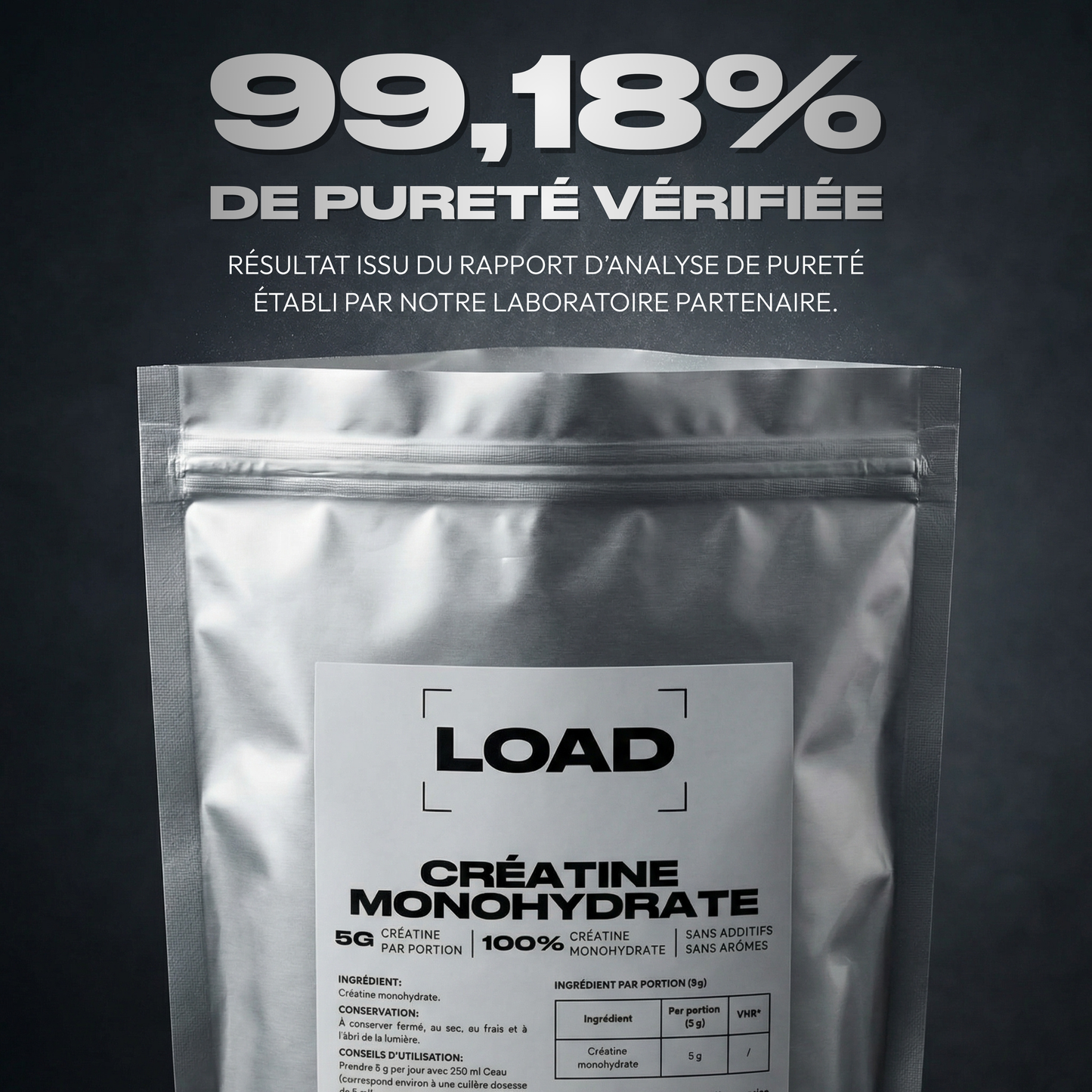 CRÉATINE MONOHYDRATE