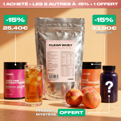 CLEAR WHEY ISOLATE PÊCHE