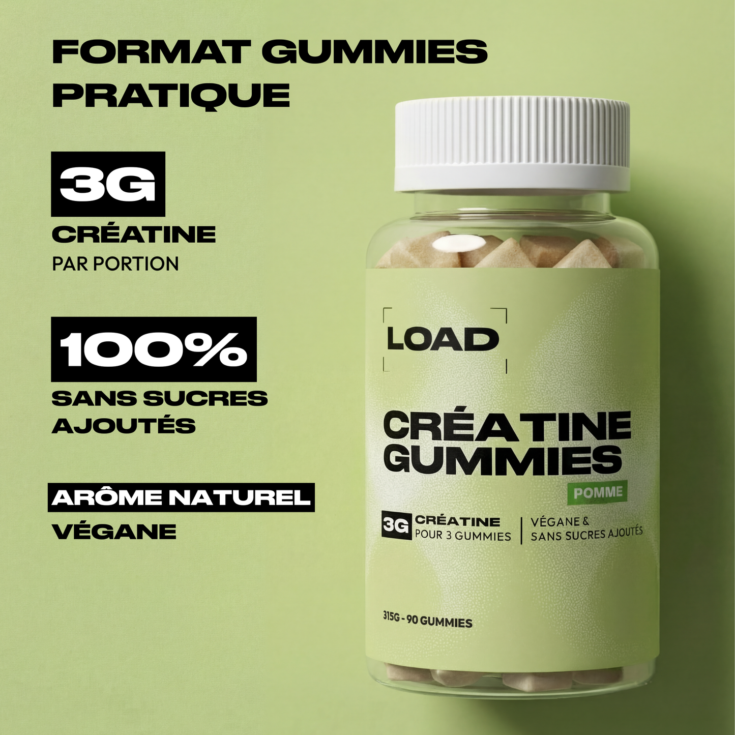 CRÉATINE GUMMIES