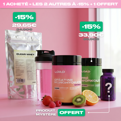 CRÉATINE MONOHYDRATE TUTTI FRUTTI