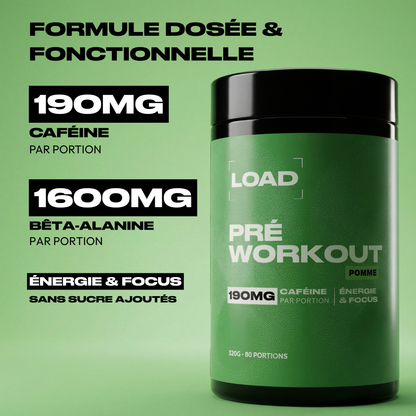 PRÉ-WORKOUT POMME
