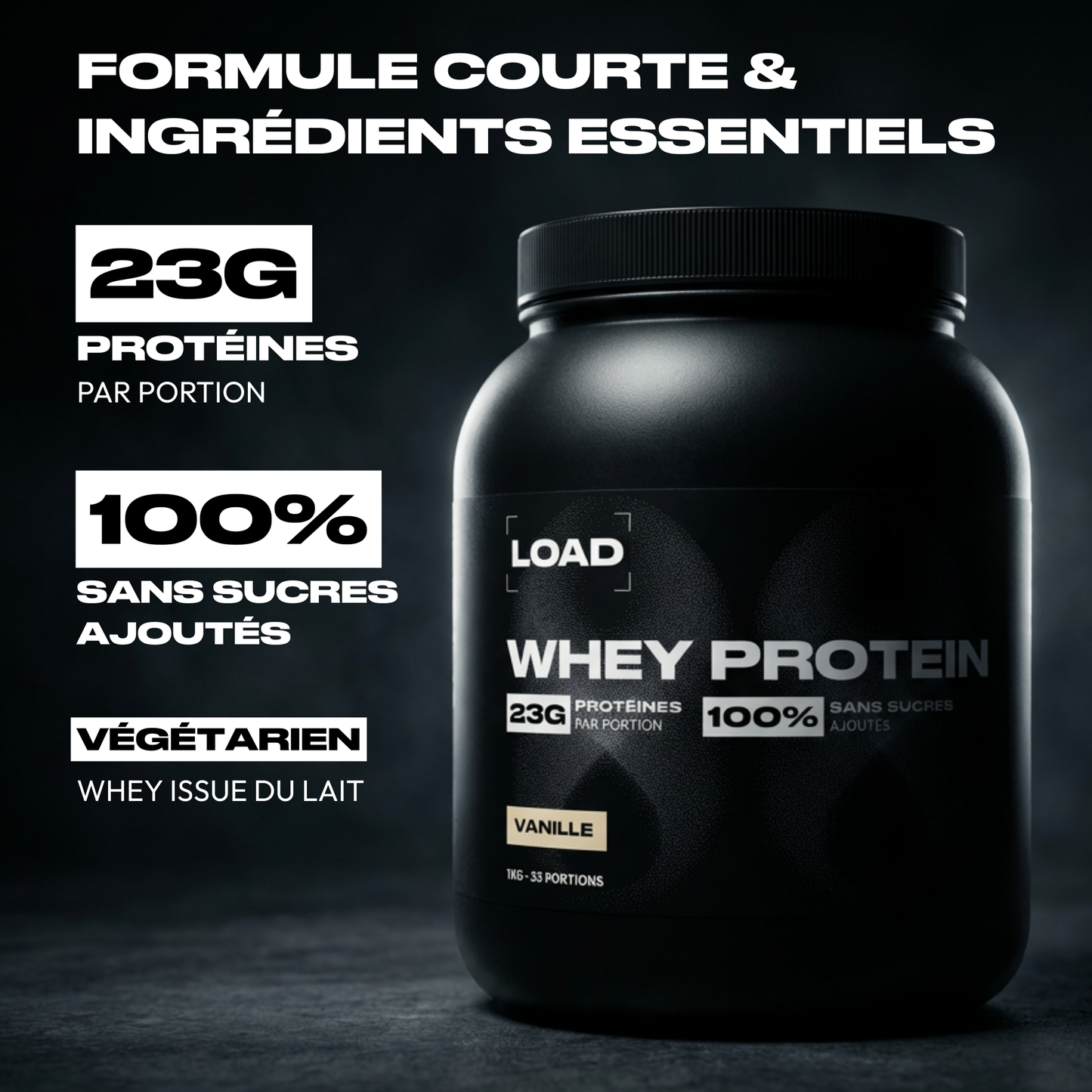 WHEY PROTEIN VANILLE