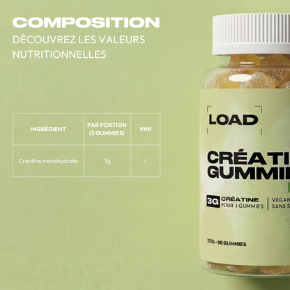 CRÉATINE GUMMIES