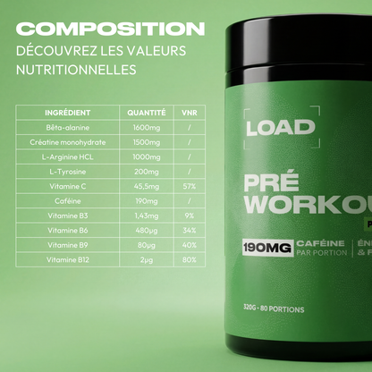 PRÉ-WORKOUT POMME