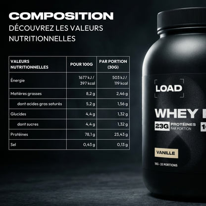 WHEY PROTEIN VANILLE