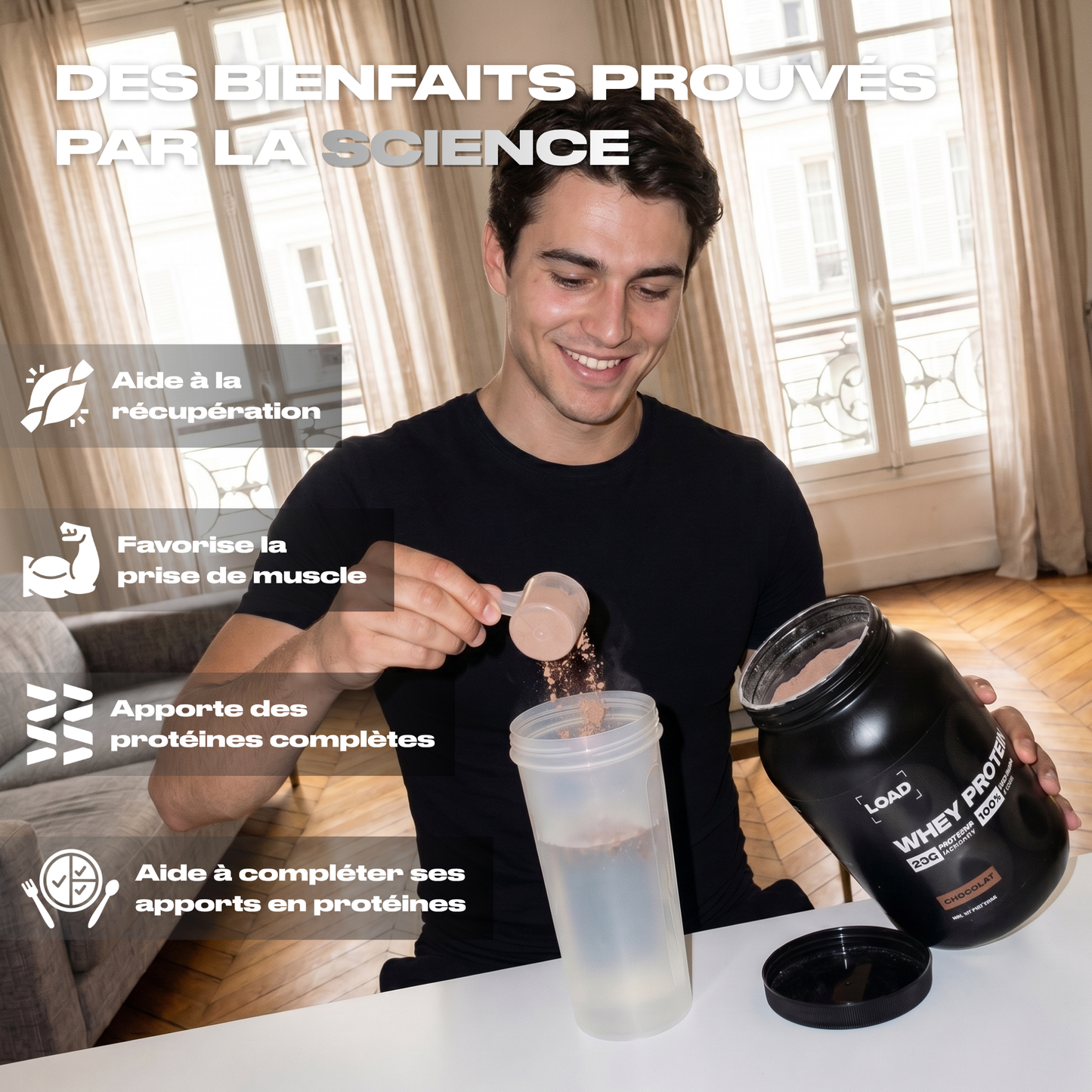 WHEY PROTEIN CHOCOLAT