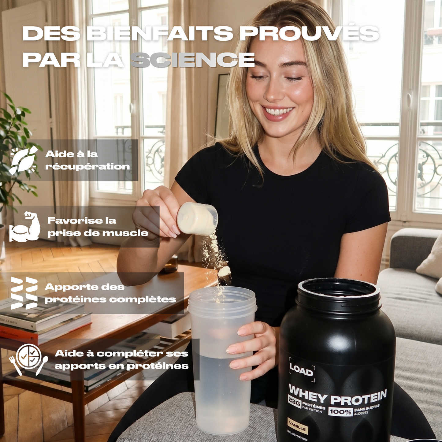 WHEY PROTEIN VANILLE
