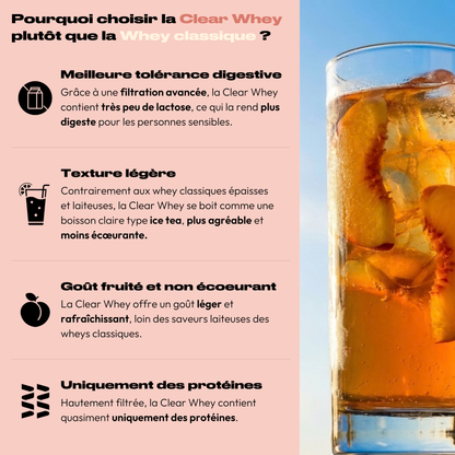 CLEAR WHEY ISOLATE PÊCHE