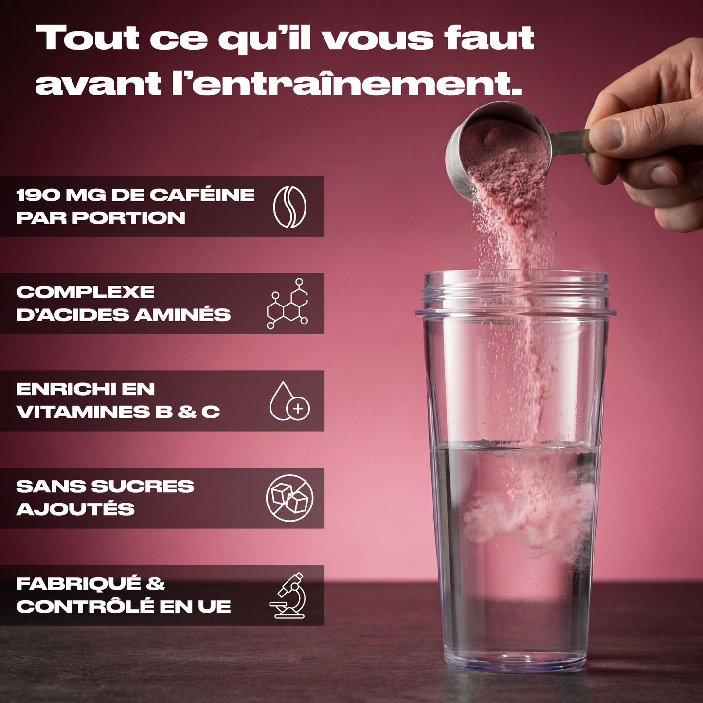 PRÉ-WORKOUT FRAMBOISE