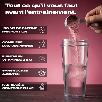 PRÉ-WORKOUT FRAMBOISE