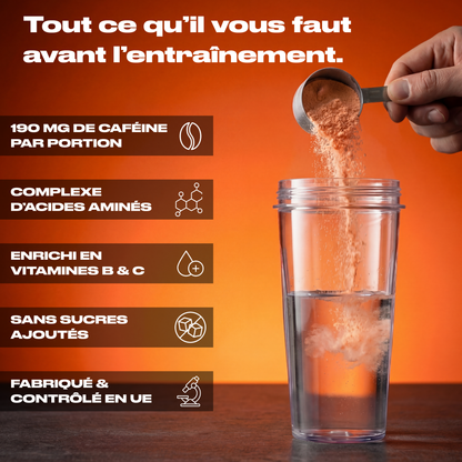 PRÉ-WORKOUT ORANGE