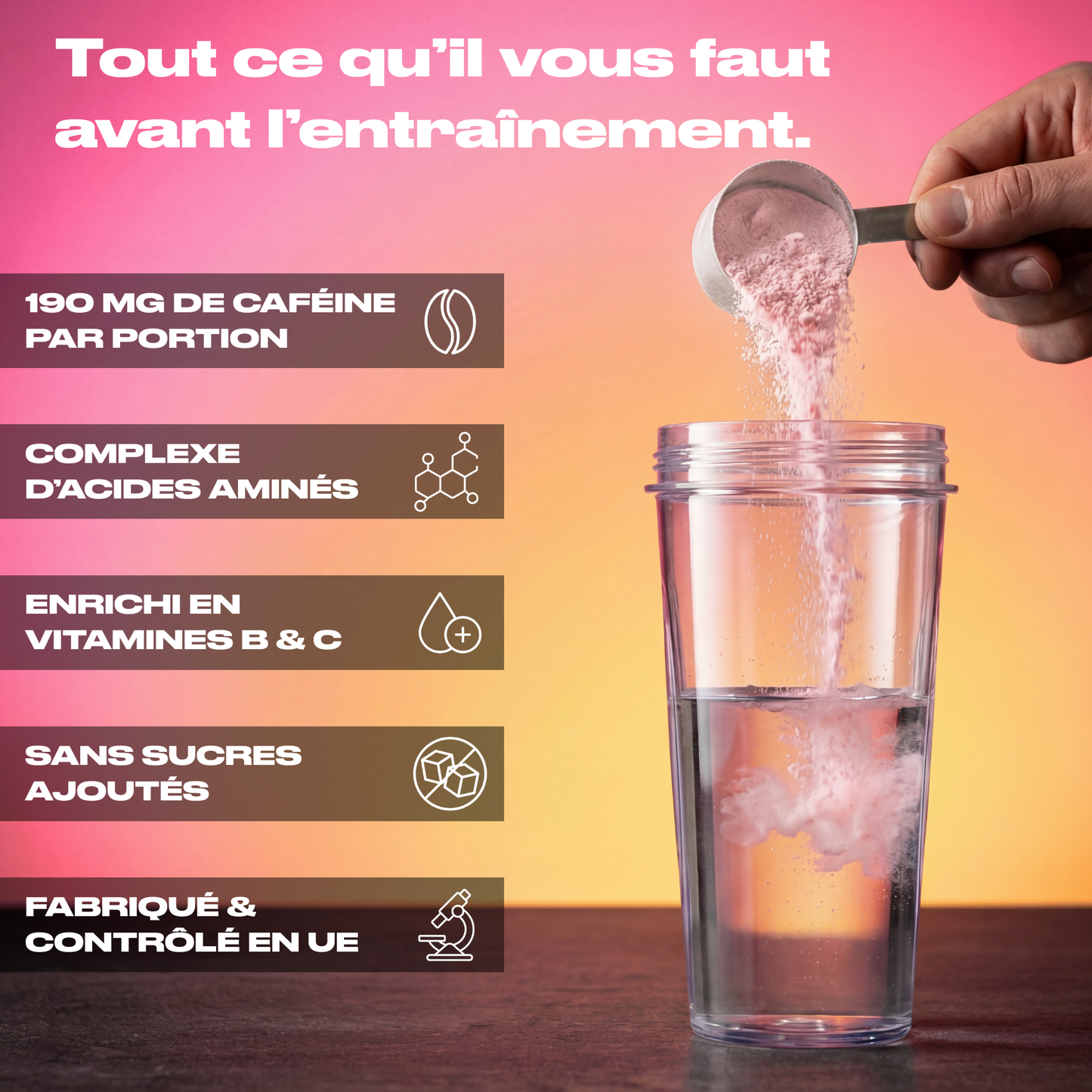 PRÉ-WORKOUT TUTTI FRUTTI