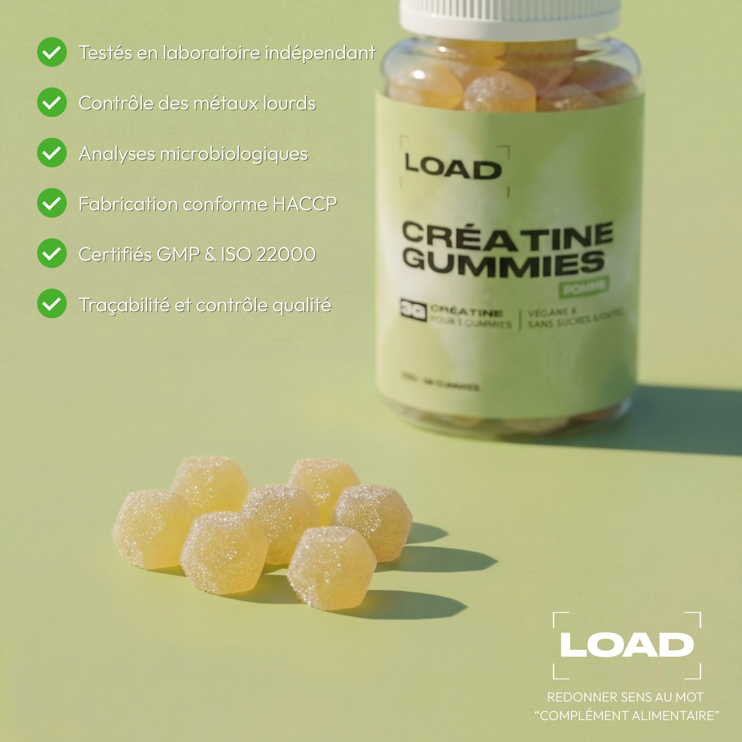 CRÉATINE GUMMIES