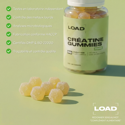 CRÉATINE GUMMIES