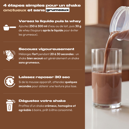 WHEY PROTEIN CHOCOLAT