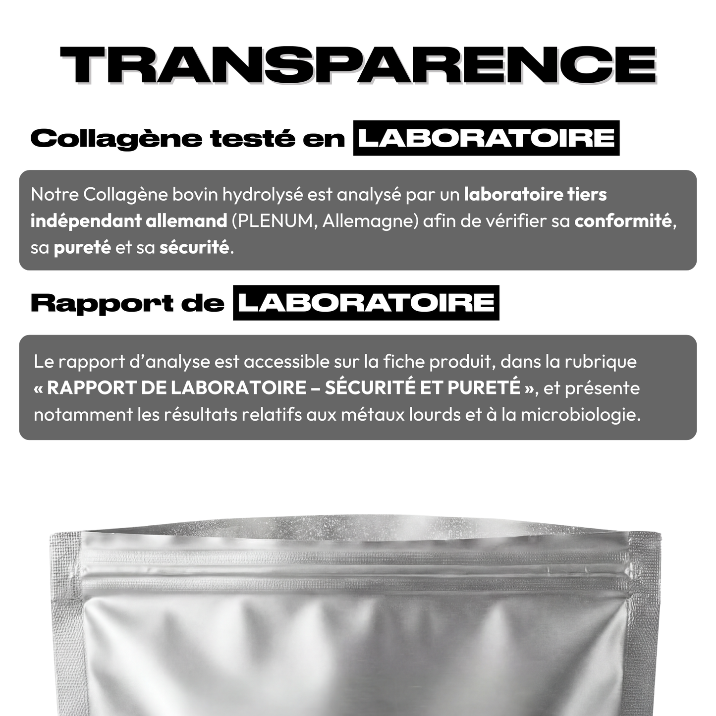 COLLAGÈNE BOVIN HYDROLYSÉ