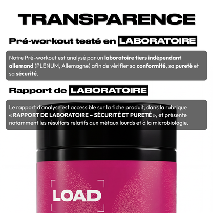 PRÉ-WORKOUT FRAMBOISE