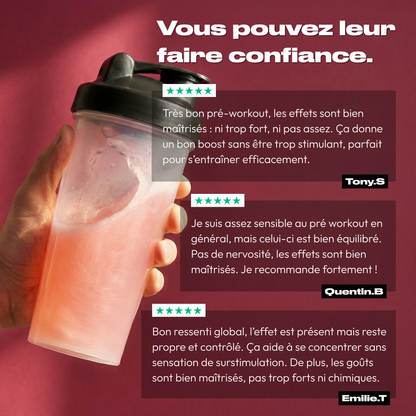PRÉ-WORKOUT FRAMBOISE
