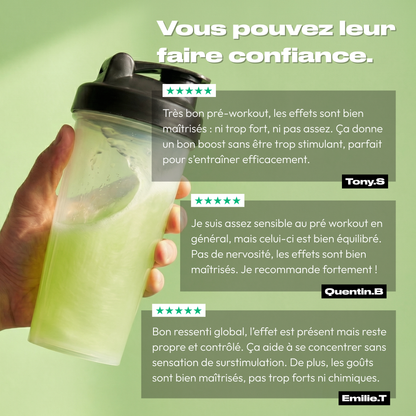 PRÉ-WORKOUT POMME