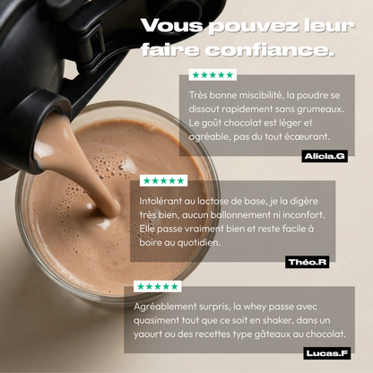 WHEY PROTEIN CHOCOLAT