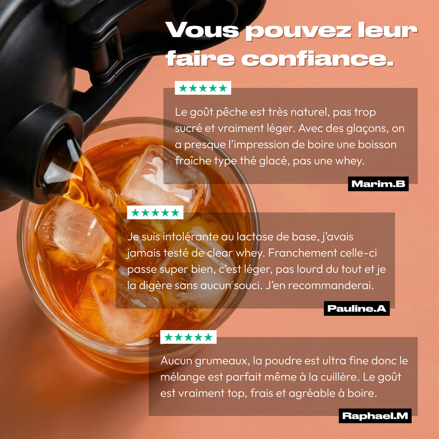 CLEAR WHEY ISOLATE PÊCHE