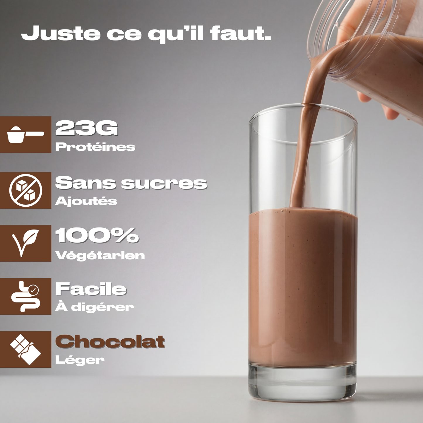 WHEY PROTEIN CHOCOLAT