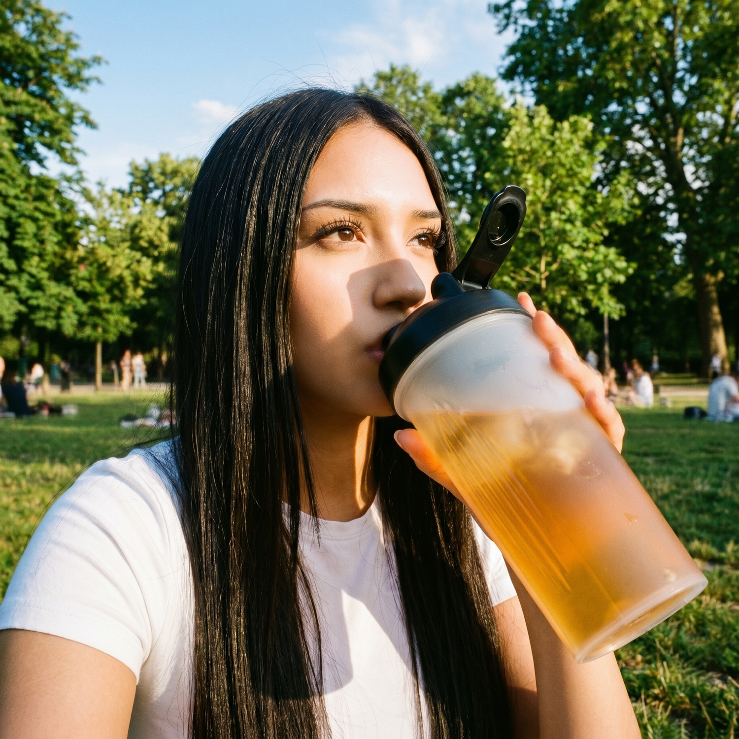 AUSSI BONNE QU'UN ICE TEA À LA PÊCHE